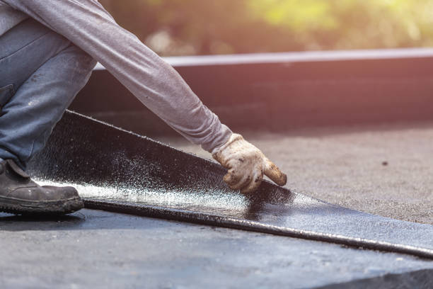 Professional Emergency Waterproofing technician working in Francesville, IN